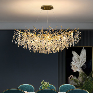 Modern and Luxury Crystal New Chandelier Lighting <strong>Dining</strong> <strong>Room</strong> Bedroom Kitchen Tree Branches Crystal Ceiling <strong>Light</strong> <strong>Fixtures</strong> - Product Image 6