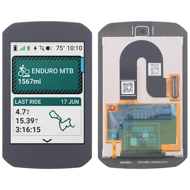 New Original LCD Screen with Digitizer Full Assembly for Garmin Edge MTB / Edge 850 Replacement LCD Display