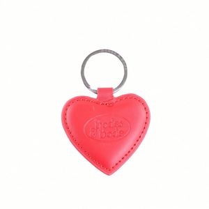 Wholesale Custom Keyrings Promotional Heart Shaped Keychain Luxury Genuine <b>Leather</b> Custom <b>Key</b> <b>Chain</b> Manufacturer - Product Image 4