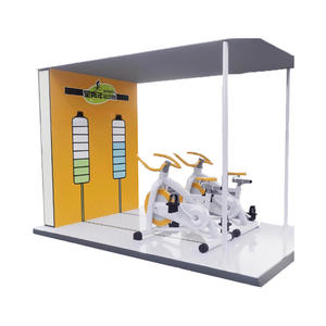 <span class=keywords><strong>Bicicleta</strong></span> Eléctrica de Ejercicio con Pedales, Máquina de Malvaviscos, Caja de Luz, Exprimidor, Dispositivo Interactivo de Calentamiento - Product Image 2