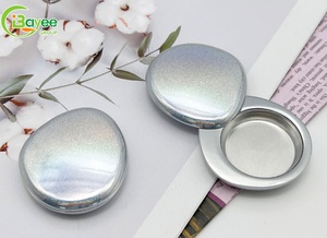 360 °   Caja de Perfume Sólido Colorida con Tapa Magnética Giratoria, Forma Irregular, Mini Caja Metálica Portátil con Logotipo Personalizado - Product Image 1