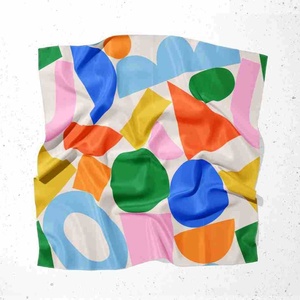 <span class=keywords><strong>Foulard</strong></span> d'été en <span class=keywords><strong>soie</strong></span> vintage 90x90cm, crêpe unie, pois en <span class=keywords><strong>soie</strong></span> de mûrier et motif animal, coffret cadeau 12mm, nouvelle collection - Product Image 2