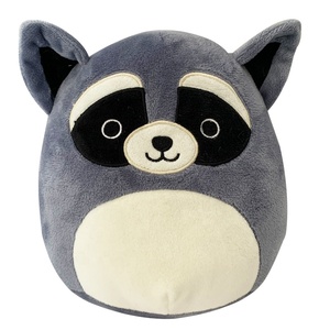 Almohada de Peluche Rellena de Algodón PP con Diseño de Animales Multicolor: Dinosaurio, Salamandra, Vaca, Rana y Hongo - Product Image 1