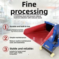 Broyeur à marteaux pour céréales et maïs en acier, haute productivité, nouvelle génération, 3 tonnes/heure, équipement de traitement des aliments, fourni par une usine chinoise