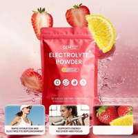 Poudre d'électrolytes hydratante à marque privée, sans sucre, alternative saine aux boissons sportives, OEM