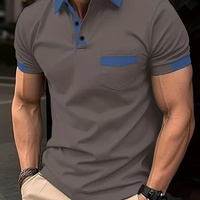 Özel Logo Nakışlı Düz Jersey Gömlek Hızlı Kuruyan Golf Üniforması Promosyon Pamuk/Polyester İş Kıyafeti Göğüs Cebi Tasarımlı