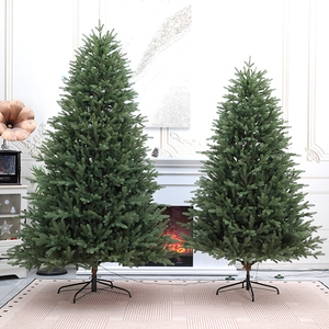 Pure PE Artificial Christmas <b>Tree</b> Interior Decoration Living Room Room Outdoor Eco-Friendly Decoration (Excluding Fence) - Product Image 2