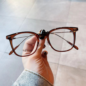 Gafas Qianai Cat Eye L4-6182 con Filtro de Luz Azul, Montura Completa, Lentes de PC para Mujer, Remaches Irregulares, Estilo Coreano - Product Image 5