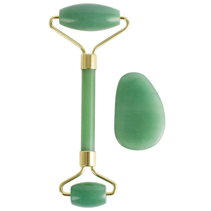 En gros rose quartz rouleau de jade et gua sha ensemble d'outils pour les soins de la peau - Product Image 6