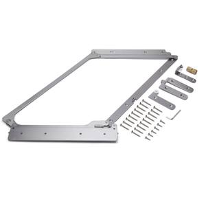 مفصلة غير مرئية حديثة من الفولاذ المقاوم للصدأ بزاوية 180 درجة من EPFGROGE لأبواب منزلقة في المطبخ وغرفة الطعام - Product Image 5