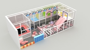 Parque Infantil Interior de Alta Calidad para Niños Pequeños, Estructura de Juego Suave y Colorida, Marco de Escalada, Sala Sensorial, Equipo de Entretenimiento - Product Image 4