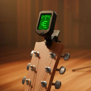 Afinador Digital de Clip, Plástico Resistente, para Guitarra Eléctrica, Urikri, Bajo, Violín e Instrumentos de Cuerda, Herramienta de Afinación - Product Image 1