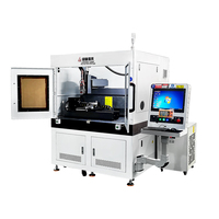 Coupeur laser de tube de manchon de scalpel à ultrasons de petit format fermé de haute précision pour tuyau de couteau à ultrasons