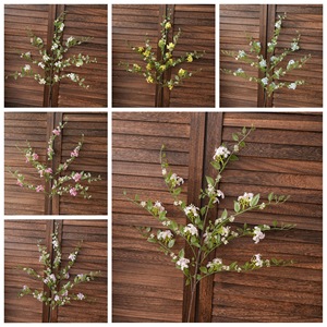 Stelo di Vegetazione Artificiale Profumata a Sette Strati Multicolore <span class=keywords><strong>Valentina</strong></span>, per Bouquet da Sposa, Parete Floreale, Decorazione Domestica - Product Image 3