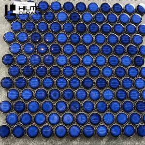 <span class=keywords><strong>Azulejo</strong></span> de <span class=keywords><strong>mosaico</strong></span> azul de porcelana 3d estilo europeo, nuevo producto en China - Product Image 2