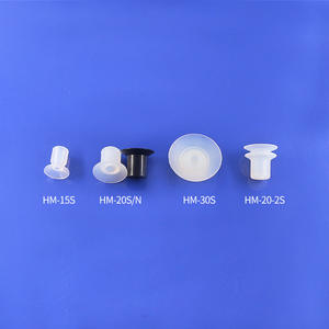 Ventosa de tres capas Hamo negra, blanca y transparente con 15 boquillas de silicona para moldeo por inyección, plantilla y robot articulado - Product Image 2