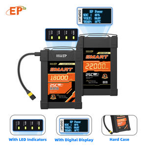 EP 30ah Intelligent Digitaal Display Smart Lipo Batterijpakket <span class=keywords><strong>3</strong></span>.7v Oplaadbare Lithium Polymeer Batterijpakket 28ah 12s Met AS150U - Product Image 1