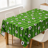 Nappe de table de mariage sur mesure en polyester, lavable, écologique, moderne, pour fêtes et dîners