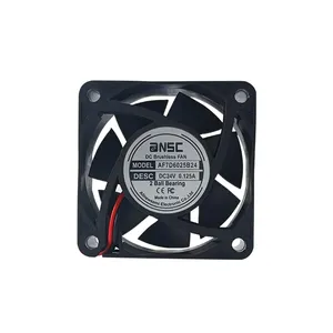 Fan soğutma 6025 5v 12v DC Fan motoru 60x60x25mm 2.4 inç yüksek hızlı hava akış fanı