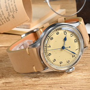 <span class=keywords><strong>Orologio</strong></span> Meccanico <span class=keywords><strong>da</strong></span> Uomo 38.5mm NH35, Stile <span class=keywords><strong>Vintage</strong></span> Semplice e Alla Moda, Subacqueo Resistente all'Acqua, Automatico con Lancette in Acciaio Inossidabile - Product Image 3