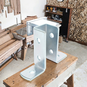 Soporte de Esquina en Forma de L de Hierro Resistente de 2 Pulgadas, Soportes de Ángulo de 90 Grados para Estantes de Madera, Muebles y Armarios - Product Image 3