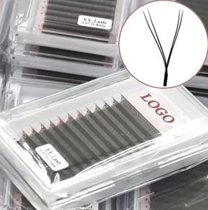 Dragonlash Private Label YY 3D 4D 5D 6D 8D W Pestañas Extensiones de pestañas largas prefabricadas C CC D L M YY W Pestañas de trébol para extensiones - Product Image 3