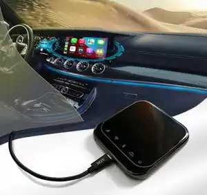 无线苹果carplay安卓12 carplay人工智能盒4gb 64gb，适用于Mirrorlink安卓carplay无线适配器