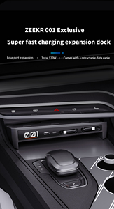 Centro de Carga para Auto Audiosources con Iluminación Ambiental y Perfume para <span class=keywords><strong>NIO</strong></span> ES6 2023-2024 - Product Image 4