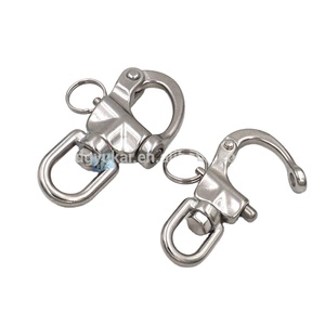 Yukai stainless steel swivel carabiner spring snap hook