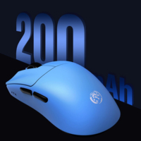 Souris sans fil ATK F1 Leviatan Custom Optical Dual-Mode avec design ergonomique léger sans trous 30000 DPI