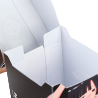 Boîte de rangement en plastique PP personnalisée pour cartes MTC OEM, grande capacité, protection