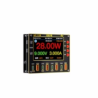 Multimètre numérique I2C C08 haute précision, testeur de tension, de résistance, de capacité, de diode et de puissance pour accessoires mobiles, chargeur rapide