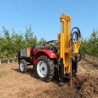 Foreuse pneumatique diesel FY-300T de type tracteur avec moteur et boîte de vitesses, profondeur de forage 300m, pour puits d'eau et usage agricole