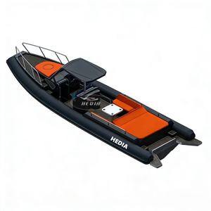 <span class=keywords><strong>Bateau</strong></span> semi-rigide professionnel Hedia de 10,5 m (35 pieds) à coque en aluminium échelonnée, profil V profond, pour croisière, excursions d'une journée, <span class=keywords><strong>bateau</strong></span> de charter avec cabine et toilettes - Product Image 1