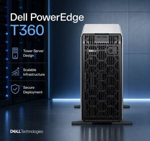 ระบบเซิร์ฟเวอร์ Dell PowerEdge T360 Tower สำหรับการแชร์ไฟล์อีเมลและการใช้งานทางธุรกิจ - Product Image 2