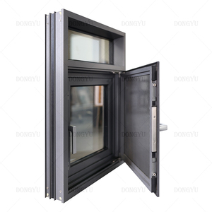 Wärme bruch flügel-und Kippfenster Energie effiziente isolierte Rahmen mit doppelter Dreifach verglasung zur Wärme isolierung - Product Image 4