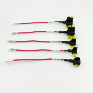 Hot Selling Fuse Tap Wire Harness ATC ATO Mini Micro Micro2 Fused Circuit 16 <strong>AWG</strong> 150MM Mini Fuse Connector <strong>Cable</strong> Assembly - Product Image 1