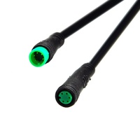 IP67 Cable de conector eléctrico impermeable de 5 pines 10A Terminales de corriente nominal