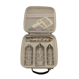 <span class=keywords><strong>Set</strong></span> bekam EVA portabel, wadah <span class=keywords><strong>Set</strong></span> bekam kaca vakum titik akupuntur Cina profesional, alat terapi bekam tas penyimpanan - Product Image 1