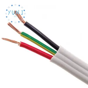 TPS Flat Cable 3C+E 1.5MM 4MM 2.5MM 6MM V-90 Insulated Twin Earth Electrical Cord Wire AS/NZS 5000.2