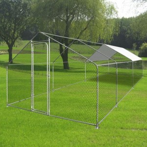 Di grandi dimensioni In metallo gabbie di pollo run coop a piedi In custodia del <span class=keywords><strong>coniglio</strong></span> anatre gallina pollame <span class=keywords><strong>casa</strong></span> 6x3x2m - Product Image 2