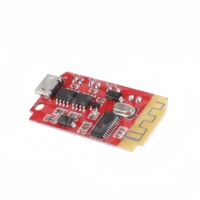 Module amplificateur Bluetooth stéréo miniature CT14 4.2, classe F 5W+5W avec haut-parleur modifié rechargeable DIY