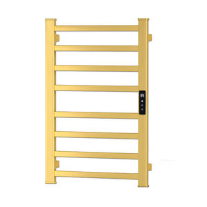 Sèche-serviettes électrique mural ou sur pied à 8 barres <span class=keywords><strong>avec</strong></span> réglage de la température et <span class=keywords><strong>minuterie</strong></span> 0-24 heures - Product Image 5