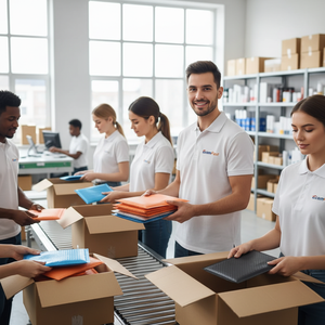 Vente en gros d'enveloppes à bulles en poly recyclables imprimées sur mesure Enveloppe d'expédition rembourrée à l'air auto-scellante Sacs postaux écologiques - Product Image 5