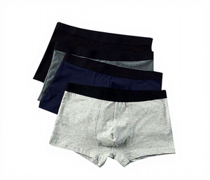 Sous-vêtements pour hommes en polyester/coton tricoté de qualité supérieure - Nouveau design, options personnalisables, service OEM/ODM, confortables - Product Image 1