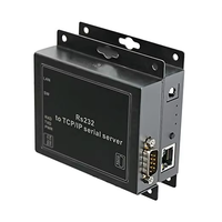 Adaptador convertidor de serie a Ethernet RS422 RS485 a Servidor de dispositivo TCP IP compatible con DHCP DNS Modbus 10/100M Power Over Ethernet PO