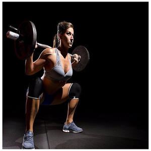 Manchon de genouillère en néoprène de taille de logo personnalisé <span class=keywords><strong>UNIQ</strong></span> genouillères élastiques pour l'haltérophilie et le levage - Product Image 6