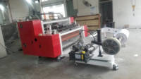 WFQ-1300A Mesin Penggulung Kertas Kraft Dua Motor Driver Pembelah Penggulung