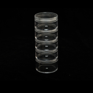 Transparent Storage Box 5cm 5 Piece Integrated Jewelry Organizer Plastic Travel Container For Jewelry Storage Bottle - Product Image 1