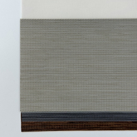 Tissu au mètre, Tissu pour stores zébrés en stock, Échantillon disponible, Faible MOQ, Largeur personnalisée, Couleur personnalisée, Tissu emballé sur bobine en papier